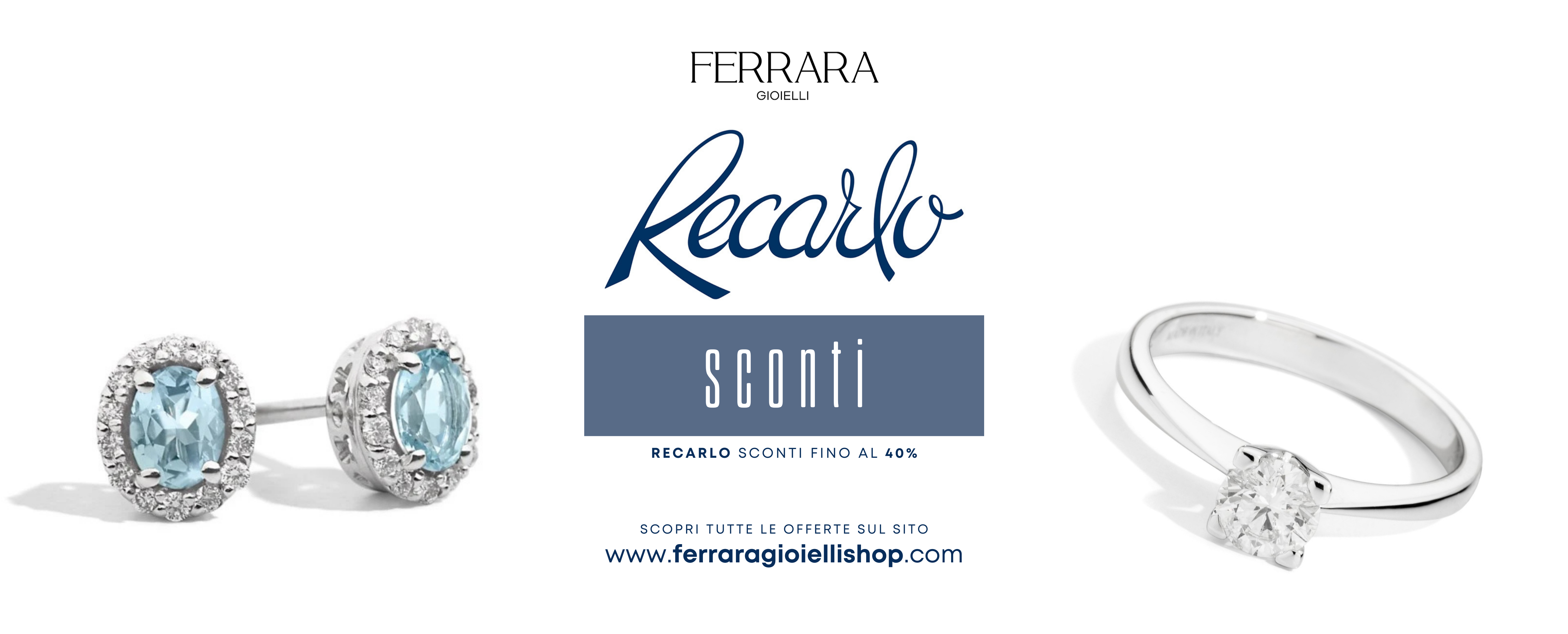 Scopri i gioielli Recarlo con sconti fino al 40%